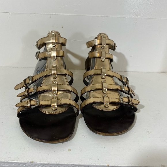 Giuseppi Zanotti Copper Gladiator Sandals 38.5 - Picture 3 of 10